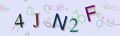 This is a captcha-picture. It is used to prevent mass-access by robots. (see: www.captcha.net)