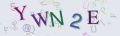 This is a captcha-picture. It is used to prevent mass-access by robots. (see: www.captcha.net)