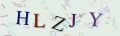 This is a captcha-picture. It is used to prevent mass-access by robots. (see: www.captcha.net)