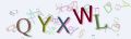 This is a captcha-picture. It is used to prevent mass-access by robots. (see: www.captcha.net)