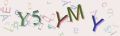 This is a captcha-picture. It is used to prevent mass-access by robots. (see: www.captcha.net)
