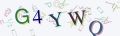 This is a captcha-picture. It is used to prevent mass-access by robots. (see: www.captcha.net)