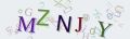 This is a captcha-picture. It is used to prevent mass-access by robots. (see: www.captcha.net)