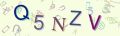 This is a captcha-picture. It is used to prevent mass-access by robots. (see: www.captcha.net)