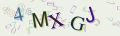 This is a captcha-picture. It is used to prevent mass-access by robots. (see: www.captcha.net)