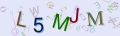 This is a captcha-picture. It is used to prevent mass-access by robots. (see: www.captcha.net)