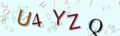 This is a captcha-picture. It is used to prevent mass-access by robots. (see: www.captcha.net)