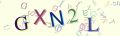 This is a captcha-picture. It is used to prevent mass-access by robots. (see: www.captcha.net)